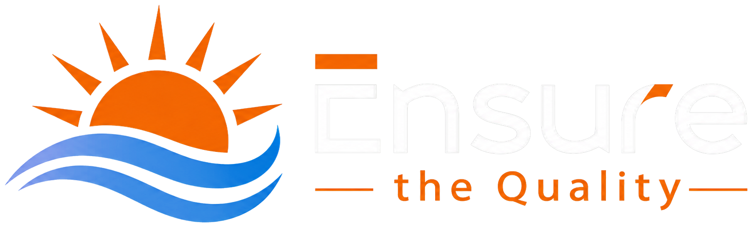 Ensure the Quality logo
